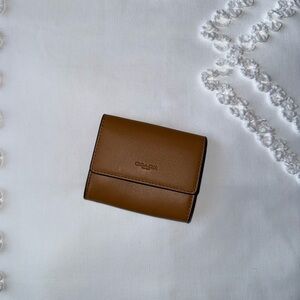 Coach Tan Leather Wallet